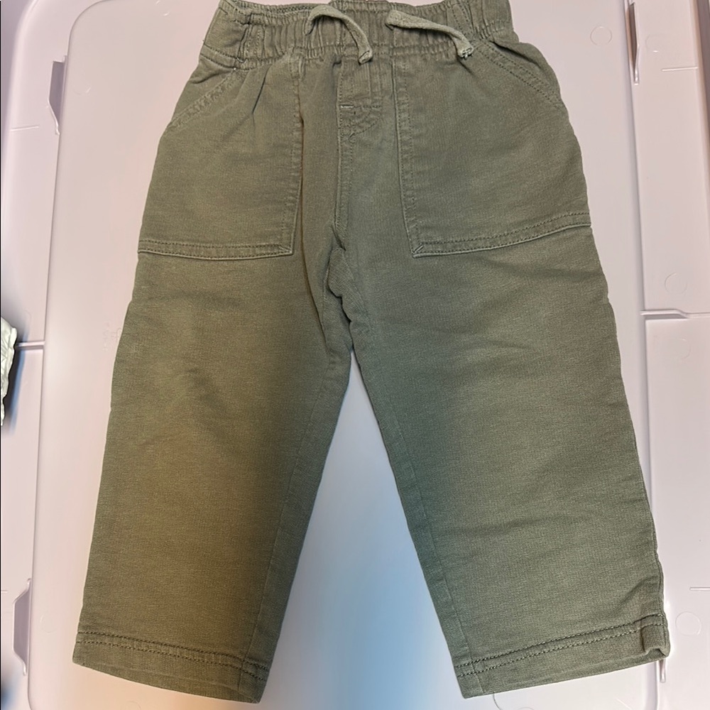 Truly Scrumptious designed by Heidi Klum grey boys pants size 18 months